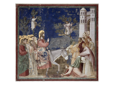 Entrance into Jerusalem Giotto